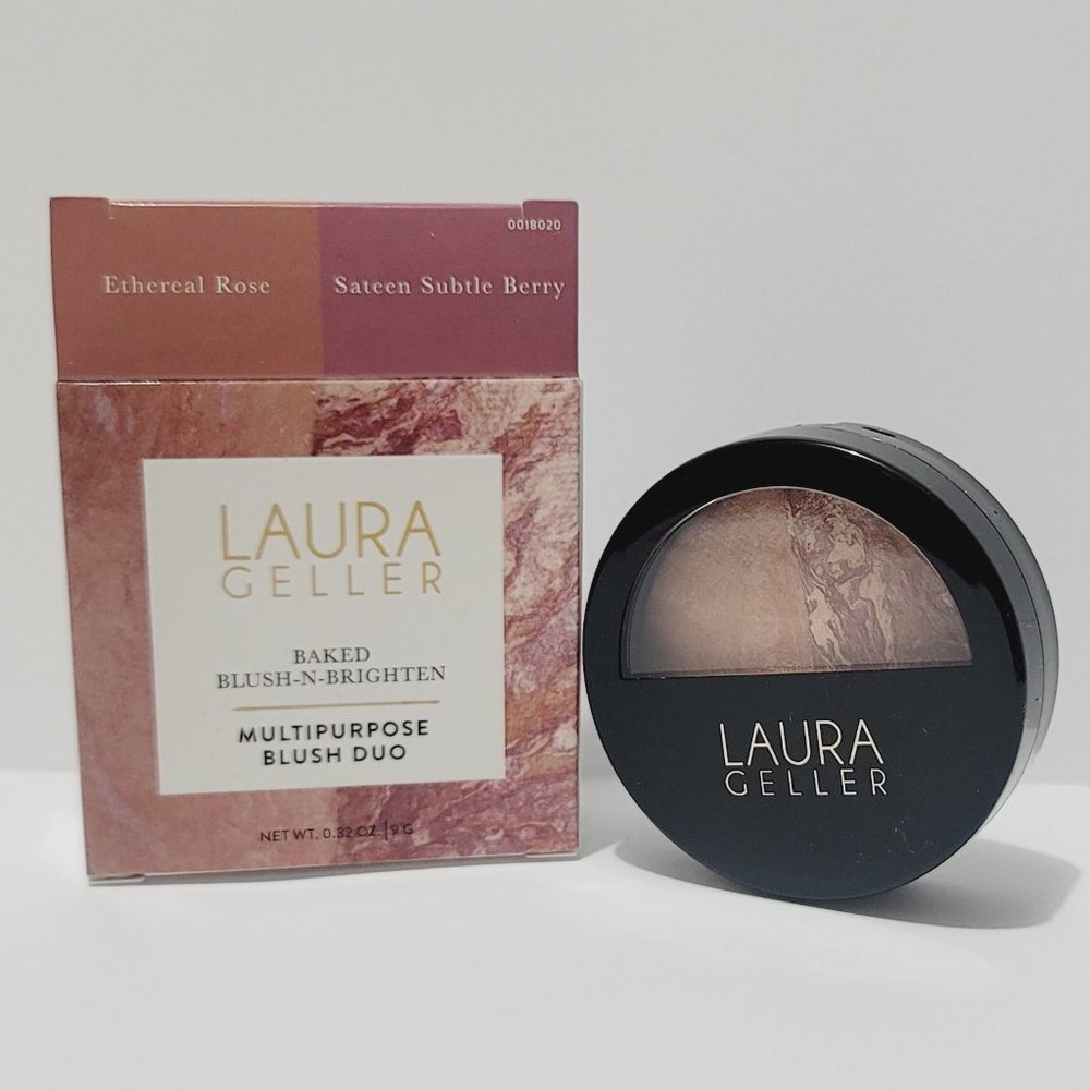 LAURA GELLER BAKED BLUSH -N- BRIGHTEN MULTIPORPUSE BLUSH DUO